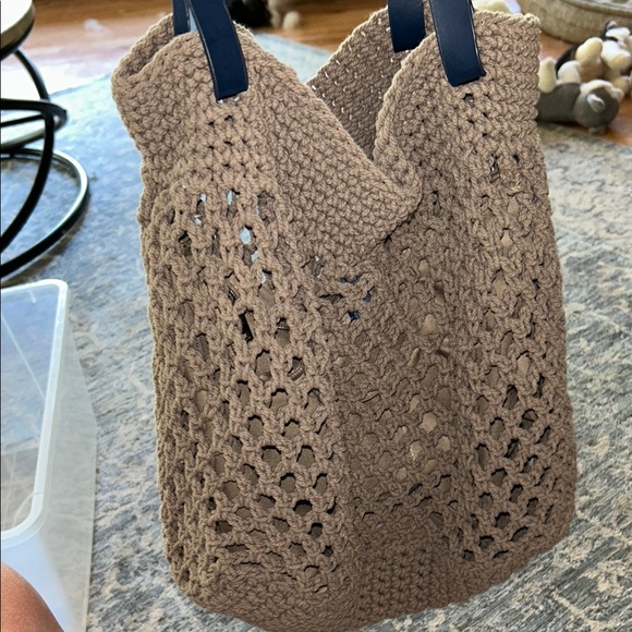 Mods Luxe Handcrafted taupe  Tote Bag - Picture 10 of 10